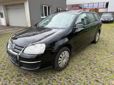 Gebraucht VW Golf VI Trendline 105 PS (77 kW) 2009 Schwarz Kleinwagen