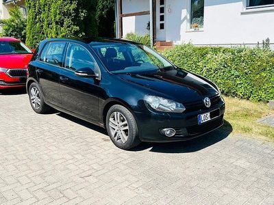 Gebraucht VW Golf VI Comfortline 122 PS (89 kW) 2009 Schwarz Kleinwagen