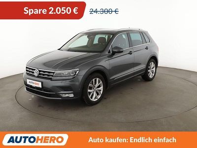 Gebraucht VW Tiguan Highline 179 PS (131 kW) 2017 Grau SUV