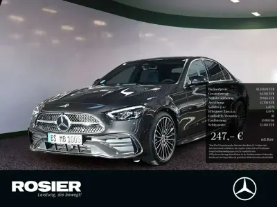 Gebraucht Mercedes C180 AMG line 170 PS (125 kW) 2025 Graphitgrau Limousine