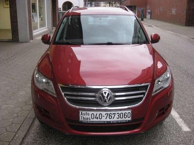 Gebraucht VW Tiguan Sportline 170 PS (125 kW) 2009 Wild cherry red metallic SUV