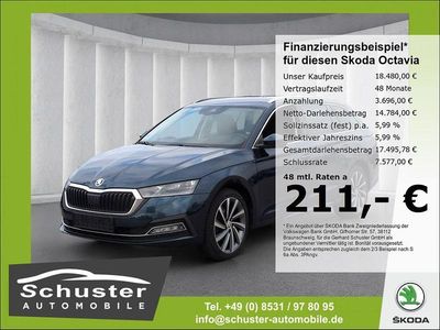 Second-hand Skoda Octavia Style 150 CP (110 kW) 2022 Albastru Break