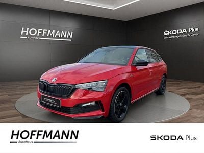 Gebraucht Skoda Scala Monte Carlo 110 PS (80 kW) 2021 Rot Kleinwagen