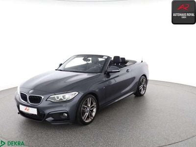 Begagnad BMW 220 M Sport 184 HK (135 kW) 2015 Grå Cab
