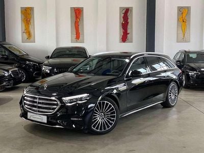 Gebraucht Mercedes E300 AMG 197 PS (144 kW) 2024 Obsidianschwarz metallic Kombi