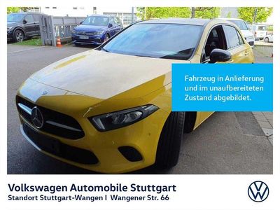 Occasion Mercedes A200 Progressive 163 ch (119 kW) 2021 Jaune Berline