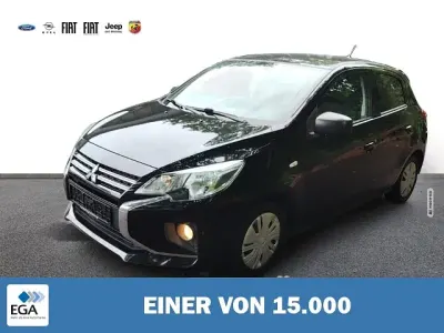 Gebraucht Mitsubishi Space Star Basis 71 PS (52 kW) 2021 Schwarz Kleinwagen