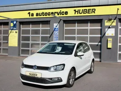 Gebraucht VW Polo Comfortline 90 PS (66 kW) 2015 Weiß Kleinwagen