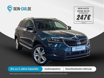 Gebraucht Skoda Karoq Style 150 PS (110 kW) 2019 Blau SUV