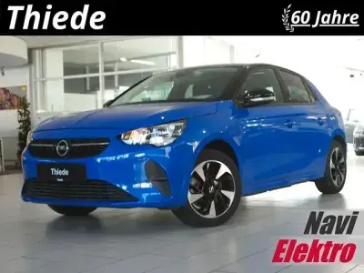 Gebraucht Opel Corsa-e Edition 100 kW (136 PS) 2022 Voltaik blau metallic Kleinwagen