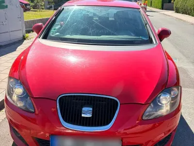 Gebraucht Seat Leon 2010 Rot Kleinwagen