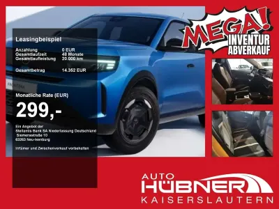 Neu Opel Frontera Edition 83 kW (113 PS) 2026 Lackierung bright blue/typ aus SUV