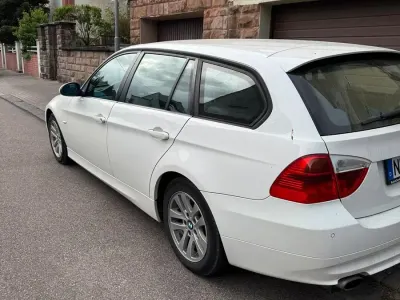 Gebraucht BMW 318 143 PS (105 kW) 2008 Weiß Kombi
