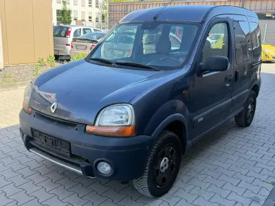 Gebraucht Renault Kangoo Authentique 95 PS (69 kW) 2001 Blau Van / Kleinbus