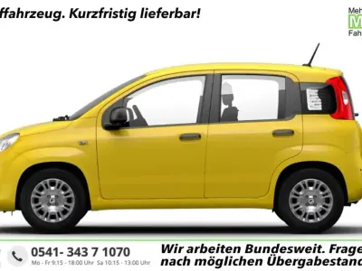Neu Fiat Panda Icon 65 PS (47 kW) 2026 Positano gelb Kleinwagen