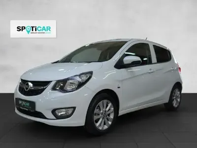 Gebraucht Opel Karl 73 PS (53 kW) 2019 Schneeweiss/summitwhite/arctic Kleinwagen