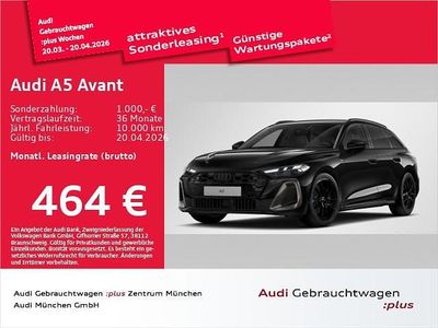 Gebraucht Audi A5 Edition .1 204 PS (150 kW) 2025 Mythosschwarz metallic Kombi