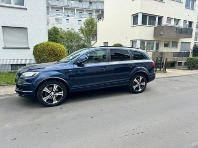 Second-hand Audi Q7 Advanced 245 CP (180 kW) 2014 Albastru SUV