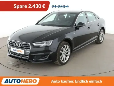 Gebraucht Audi A4 S-Line 150 PS (110 kW) 2016 Schwarz Limousine