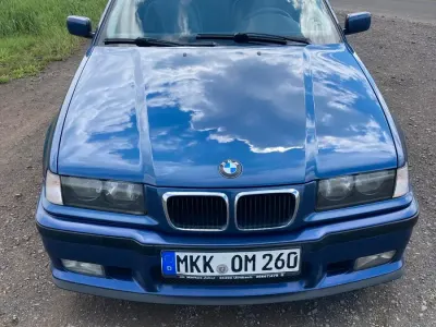 Gebraucht BMW 316 Compact Sport Line 102 PS (75 kW) 1997 Blau Kleinwagen