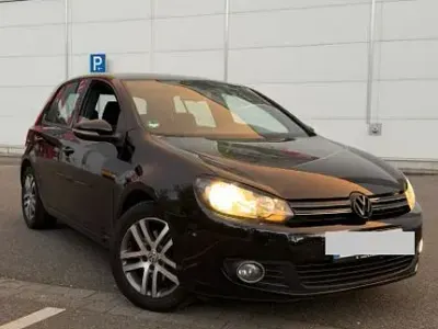 Gebraucht VW Golf VI Highline 122 PS (89 kW) 2009 Schwarz Kleinwagen