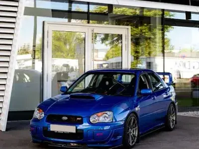 Käytetty Subaru Impreza 265 HP (194 kW) 2003 Sininen Sedan