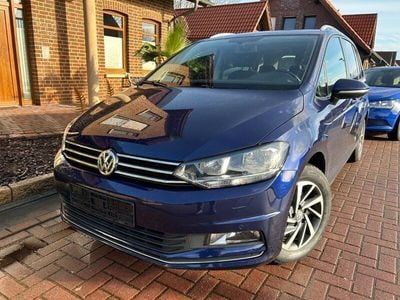 Gebraucht VW Touran Comfortline 116 PS (85 kW) 2017 Blau Van / Kleinbus