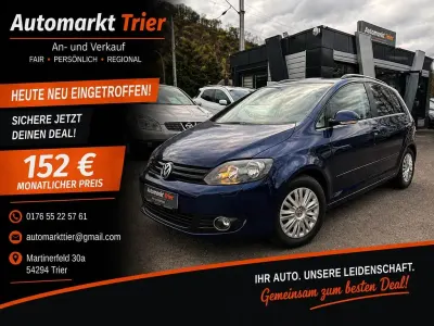 Gebraucht VW Golf Plus Cross 80 PS (58 kW) 2010 Blau Van / Kleinbus