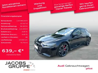 Gebraucht Audi RS6 Ambiente 600 PS (441 kW) 2025 Schwarz Kombi