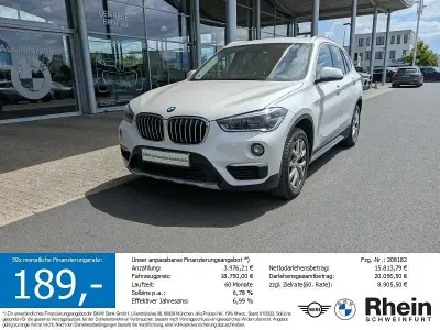 Gebraucht BMW X1 xLine 190 PS (139 kW) 2016 Weiß SUV