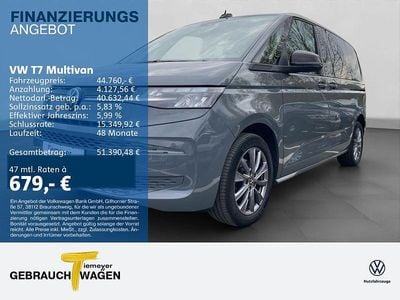 Usata VW Multivan Life 150 CV (110 kW) 2023 Grigio Monovolume