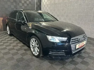 Brugt Audi A4 S-line plus 156 HK (114 kW) 2018 Sort Stationcar