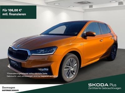 Brugt Skoda Fabia Drive 95 HK (69 kW) 2024 Orange Hatchback