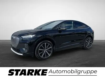 Gebraucht Audi Q4 Sportback e-tron Sport 150 kW (204 PS) 2023 Schwarz SUV