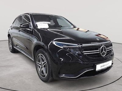 Obsidianschwarz metallic Gebraucht 2022 Mercedes EQC400 AMG line SUV | 32.790 € (Fairer Preis)
