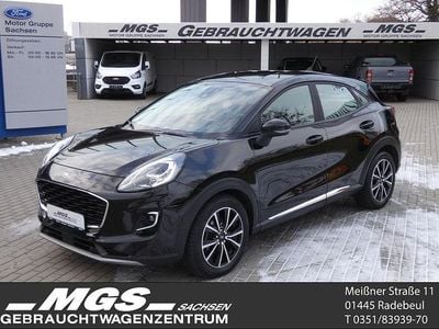 Gebraucht Ford Puma Titanium 125 PS (91 kW) 2020 Obsidianschwarz metallic SUV
