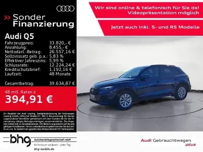 Gebraucht Audi Q5 S-Line 204 PS (150 kW) 2023 Blau SUV