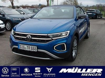 Gebraucht VW T-Roc Cabriolet Move 150 PS (110 kW) 2024 Blau Cabrio