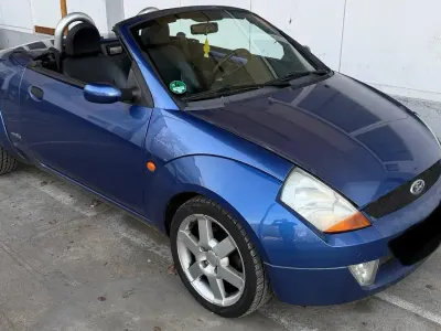Brugt Ford StreetKa 95 HK (69 kW) 2005 Blå Cabriolet