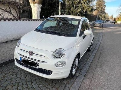Gebraucht Fiat 500 Lounge 69 PS (50 kW) 2019 Weiß Kleinwagen