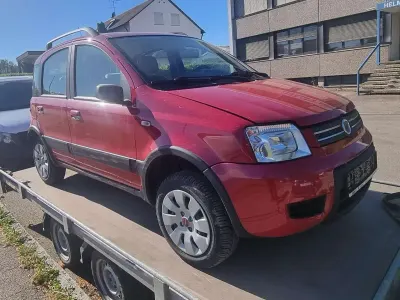 Usata Fiat Panda 4x4 Climbing 60 CV (44 kW) 2008 Rosso Utilitaria