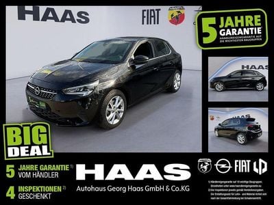 Karbon schwarz (metallic) Gebraucht 2023 Opel Corsa Elegance Kleinwagen | 16.480 € (Fairer Preis)