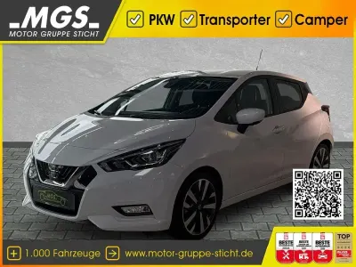 Usata Nissan Micra Tekna 101 CV (74 kW) 2021 Bianco Utilitaria