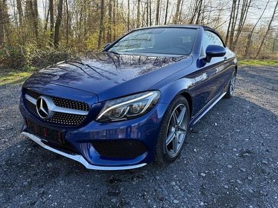 Gebraucht Mercedes C300 AMG line 245 PS (180 kW) 2017 Blau Cabrio