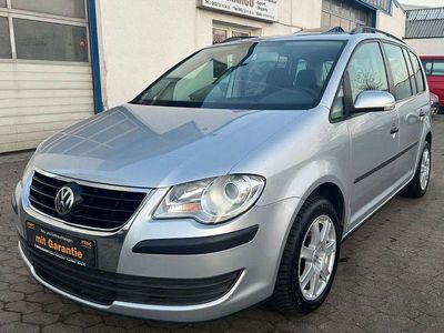 Gebraucht VW Touran Conceptline 105 PS (77 kW) 2007 Silber Van / Kleinbus