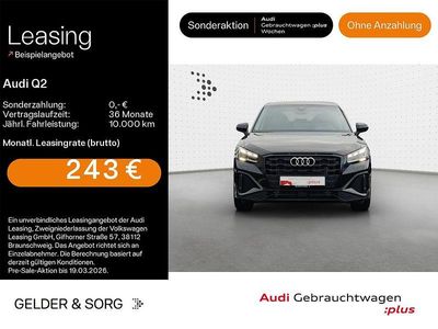 Gebraucht Audi Q2 S-Line 116 PS (85 kW) 2025 Schwarz SUV