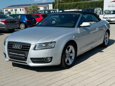 Gebraucht Audi A5 Cabriolet Comfort 211 PS (155 kW) 2010 Silber Cabrio