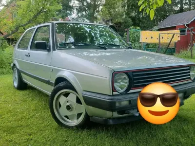Gebraucht VW Golf II 70 PS (51 kW) 1990 Silber Kleinwagen