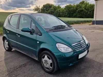 Gebraucht Mercedes A140 Elegance 82 PS (60 kW) 1999 Grün Van / Kleinbus