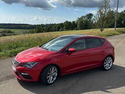Usata Seat Leon FR 150 CV (110 kW) 2017 Rosso Berlina